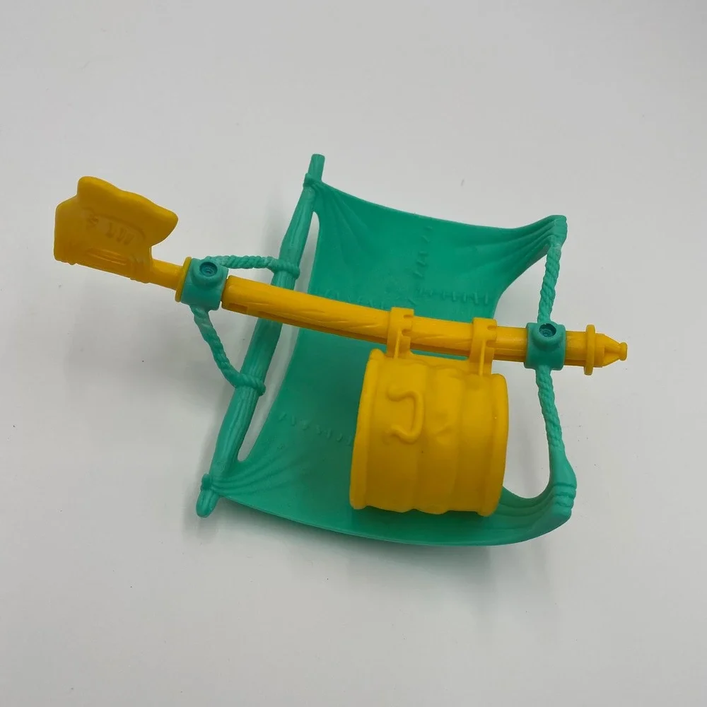 Vintage Disney Winnie the Pooh Ahoy There Pooh Replacement Ship Sail Piece Green